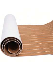 ZhdnBhnos 船舶地板 EVA 泡沫游艇柚木甲板垫 地毯地板垫 94 英寸 X 35 英寸