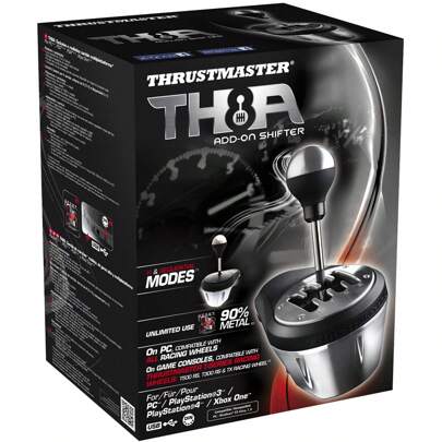 Thrustmaster TH8A Add-On Gearbox Shifter   Controller, PC Games