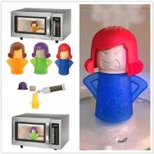 1/2/4PCS Angry Mom Microwave Oven Cleaner Angry Mom Microwave Oven Oven Steam Cleaner, Disinfects The Kitchen With Vinegar And Water, And Steam Cleaning Equipment Easily Cleans Food Residue In A Few Minutes - Multicolor - View 11