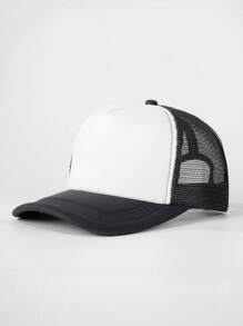 1 件链饰可调节棒球帽，网眼款式，男女通用，儿童和青少年，Y2K 透气防晒，休闲户外 - 棒球網帽 - 查看 11