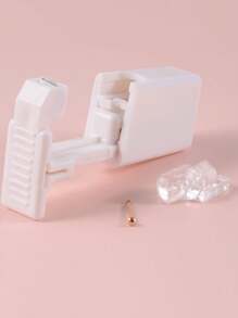 1 Unit Disposable Safe Sterile Nose Piercing Unit, Gem Nose Studs New Generation More Safe Nose Piercing Gun Piercer Machine Kit