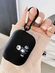 Apple Cute Panda Shaped Earphone Case, Compatible With Iphone Earphones, Compatible With Airpods 1/2, New Wireless Earphone Protective Case Compatible With Airpods 3/Pro/Pro2, Gift For Boyfriend/Girlfriend - Multicolor - View 7