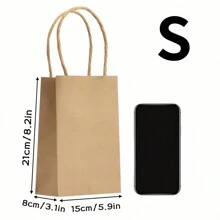 30 piezas Bolsas de regalo de papel kraft con asas, colores surtidos para regalos, bolsas de papel kraft, bolsas de compras de papel, bolsas de manualidades, bolsas para mercancía, fiesta de cumpleaños, boda, decoraciones de fiesta, decoraciones de boda, suministros de fiesta Día de San Valentín