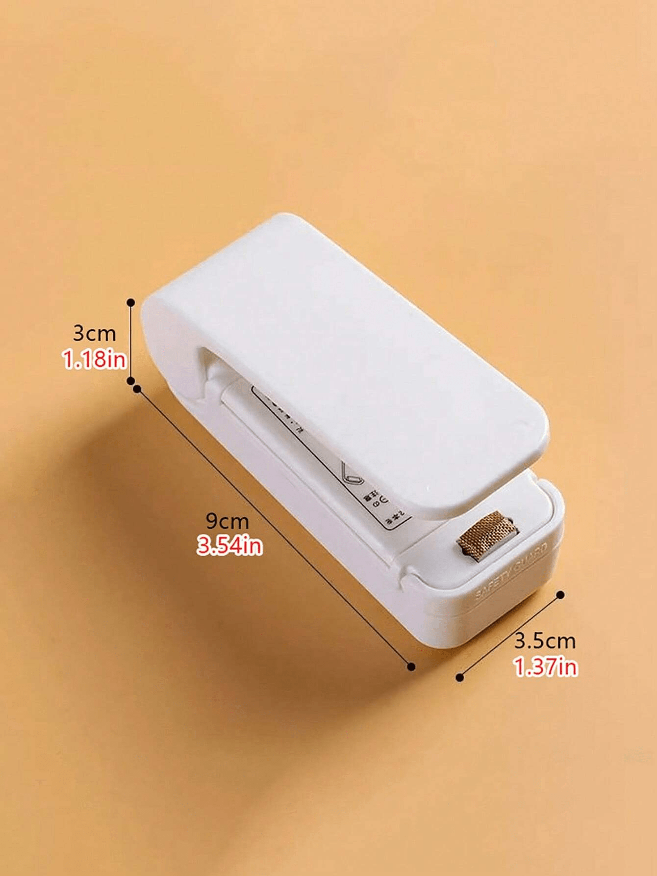 Portable Mini Sealing Machine, Food Plastic Bag Heat Sealer, Household