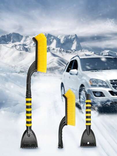 Detachable Car Snow Shovel, Suitable For Outdoor Car Snow Removal In Winter