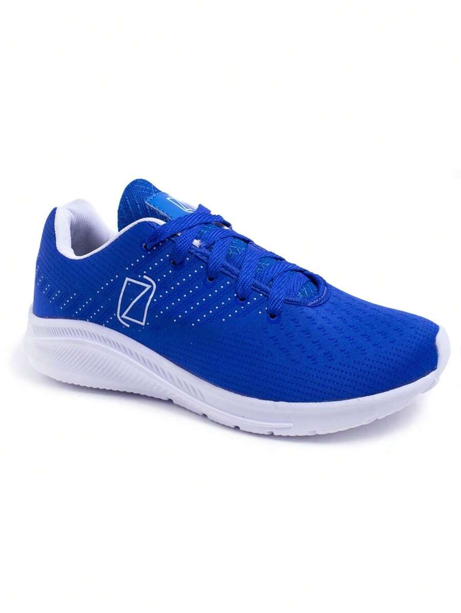 Men's Lightweight Nylon Gym Shoes With Rubber Sole - Màu xanh lam - Xem 1