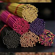 60 que xông hương, đèn xông hương, hoa hồng, hoa oải hương, gỗ đàn hương, hoa nhài, hoa anh đào, thích hợp cho việc chữa bệnh tâm linh, thanh lọc không khí, giảm căng thẳng, văn phòng, yoga, thiền, sau bữa ăn, đọc sách, âm nhạc, hương thơm lâu dài, nhiều màu sắc khác nhau. - nhiều mùi hương - Xem 9