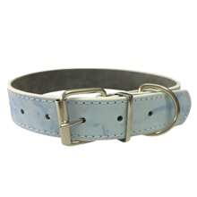 Coleira Ajustável Resistente para Cachorro Grande Médio Porte Confortável Pet Cão LR-0207 - Azul - Visão 2