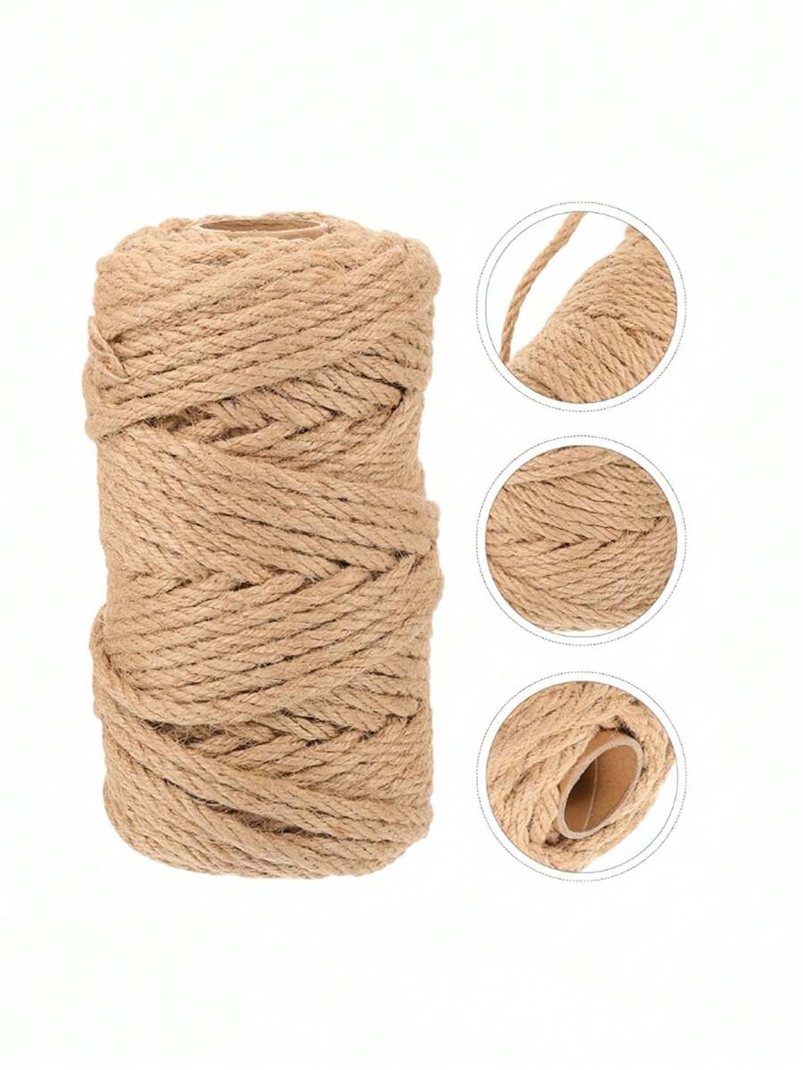 Jute Rope DIY Decoration Retro Thick Rope Cat Scratching Rope Lamp Cord