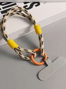 1 dây đeo cổ tay bằng nylon sáng bóng cho điện thoại, dây treo điện thoại chống mất - Nhiều màu - Xem 3
