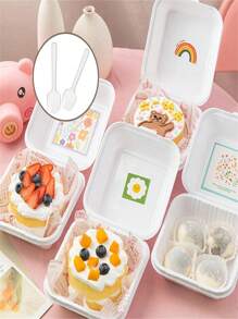 100/200/300/500 Stück klare kleine Plastiklöffel, Eislöffel, Dessertlöffel, Kaffeelöffel, Party-Besteck, wiederverwendbar, passend für Hochzeit, Festival, Zusammenkunft, Kuchen, Dessert, Kaffee & Obstsalat Verkostungslöffel, für Halloween oder Weihnachtsfeier