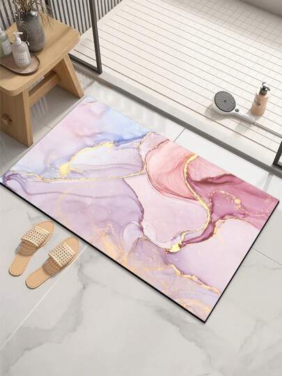 Badrumsmatta, kiselgel halkfri absorberande badrumsgolvmatta, snabbtorkande badrumsmatta för badrum, toalett, entré hem badrumsinredning badmatta utomhusmatta dörrmatta höstdekor badrumstillbehör tillbaka till skolan entrédekor