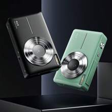 2024 New 44MP Digital Camera With Auto Focus, 16x Digital Zoom, 1080P FHD Vlogging Video Recording, Image Stabilization, Compact Design Suitable For Boys, Girls, Teenagers, Students, Elderly, Comes With 32GB Memory Card - Black - View 3