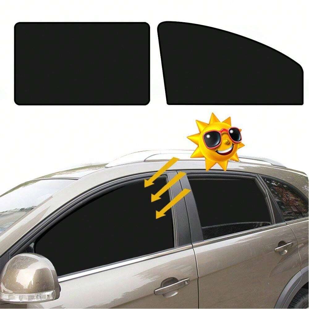 Car Sun Shades Front, Rear & Side Window Covers For Cars And