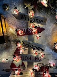 1pc 2/3M 20/30LED Trắng ấm Giáng sinh Khăn choàng đôi Người tuyết dễ thương Dây đồng Đèn LED Dây, Đèn trang trí ngày Giáng sinh, Người tuyết dễ thương Dây đèn nhỏ, Đèn dây đồng gấp linh hoạt, Thích hợp để trang trí nhiều vật dụng khác nhau, Thích hợp để trang trí Giáng sinh, Tiệc tùng, Trang trí đồ nội thất, Trang trí cây thông Noel, Thêm không khí lễ hội của bạn, Trang trí phòng Trang trí Giáng sinh Đèn Giáng sinh Trang trí phòng ngủ Trang trí nhà Trang trí tiệc Lễ hội ngày lễ Quà tặng Giáng sinh Lễ tạ ơn Trang trí cây thông Noel Đồ trang trí - ánh sáng trắng ấm áp - Xem 7