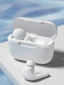 圣诞装饰真无线耳塞超长播放带充电盒 IPX5 防水入耳式耳塞带麦克风适用于智能手机运动节日礼物 - 彩色 - 查看 12