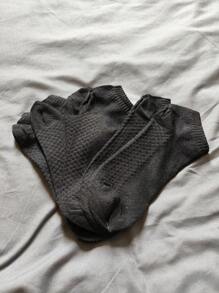 Kit 12 Pairs Of Men's Socks, Good Quality, Great Value, Short Shaft - Negro - Ver 2