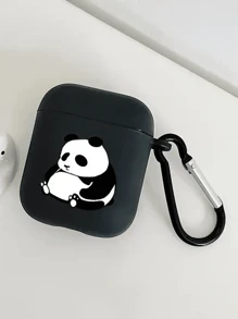 Apple Cute Panda Earphone Case Compatible With Iphone Earphone, AirPods 1/2 Earphone Protective Case,New Wireless Earphone Protective Case Compatible With Airpods 3/Pro/Pro2 Earphone Protective Case, Gift For Boyfriend/Girlfriend
