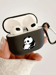 Apple Cute Panda Earphone Case Compatible With Iphone Earphone, AirPods 1/2 Earphone Protective Case,New Wireless Earphone Protective Case Compatible With Airpods 3/Pro/Pro2 Earphone Protective Case, Gift For Boyfriend/Girlfriend