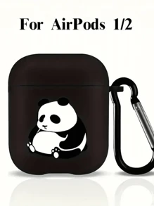 Apple Cute Panda Earphone Case Compatible With Iphone Earphone, AirPods 1/2 Earphone Protective Case,New Wireless Earphone Protective Case Compatible With Airpods 3/Pro/Pro2 Earphone Protective Case, Gift For Boyfriend/Girlfriend