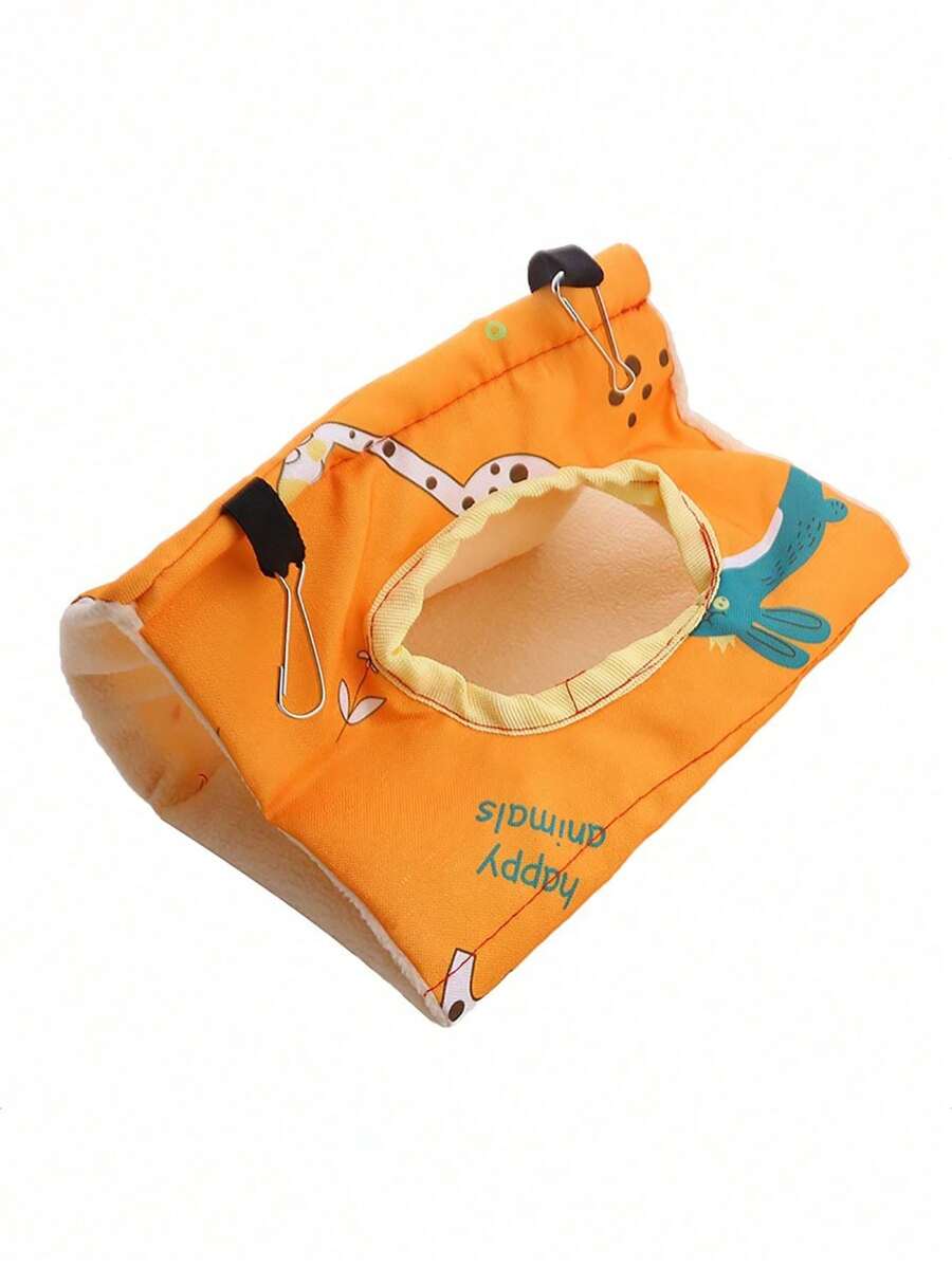 1pc Triangle Ventilated Bird's Nest Hammock For Budgies, Parrots, And