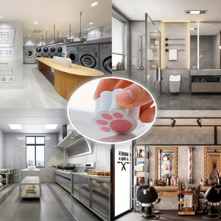 3 Pcs Mirror Cleaning Wipe Bathroom Glass Mirror Faucet Descaling