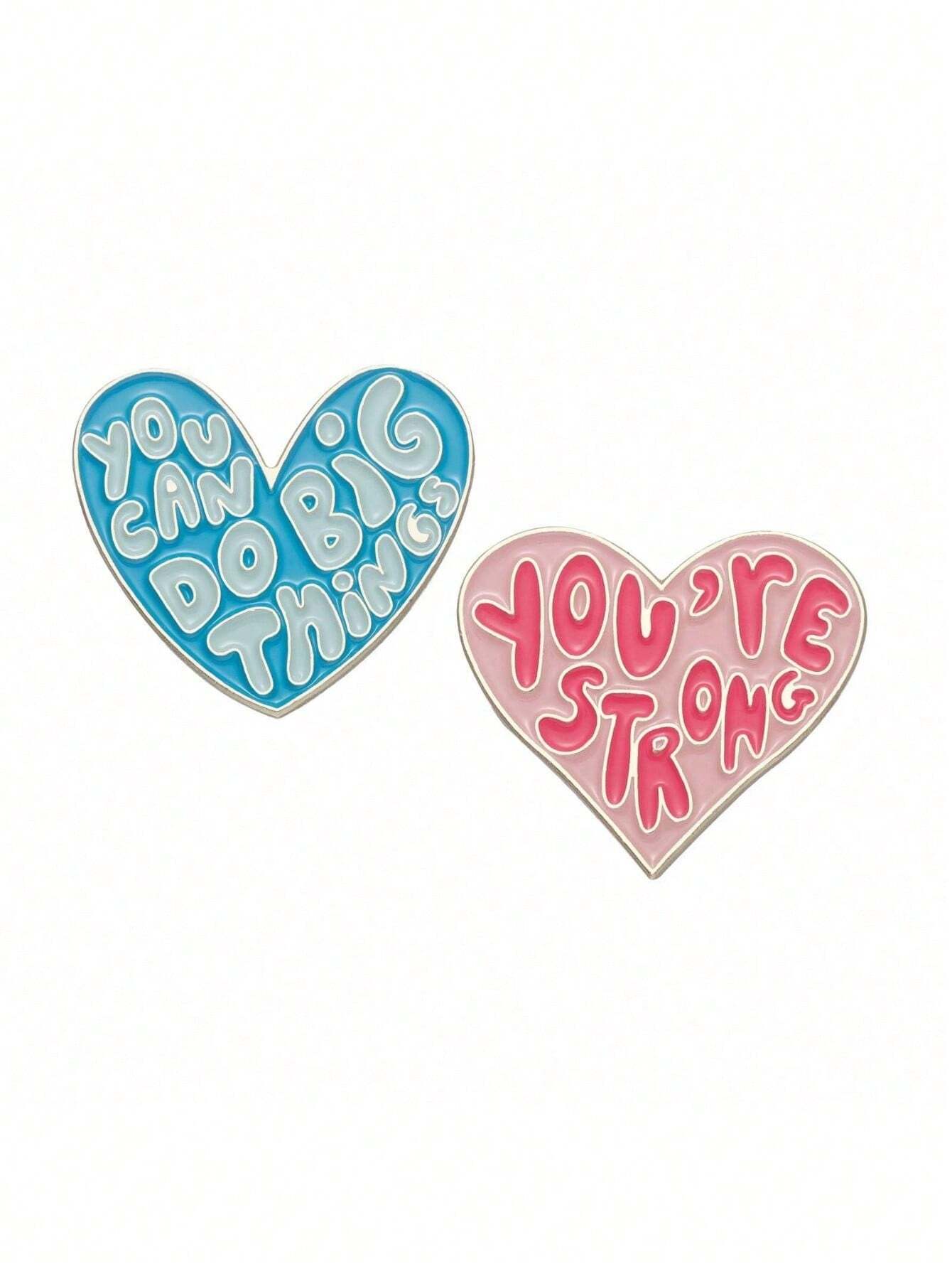 1pc Enamel Pin, Inspirational Lapel Pin, Cute Pin Suitable For Women