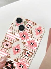 1 chiếc ốp lưng điện thoại chống trượt mềm họa tiết ô vuông nhiều màu sắc màu trắng cổ điển tương thích với iPhone và - Nhiều màu - Xem 3