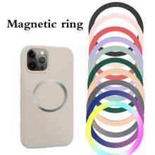 1PC Magnet Sticker Magnetic Adapter Ring Compatible With Magnetic Charging Accessories, Universal Magnetic Phone Holder - Wireless Charging For Phone Case, Wireless Charging, Car Holde - Multicolor - View 1