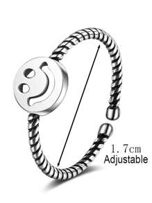 袖口環適合日常裝飾，打造時尚外觀 - 銀色 - 查看 6