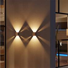 Kit 06 Slim Wall Light With 2 Spotlights 110/220 Volts - Xem 4