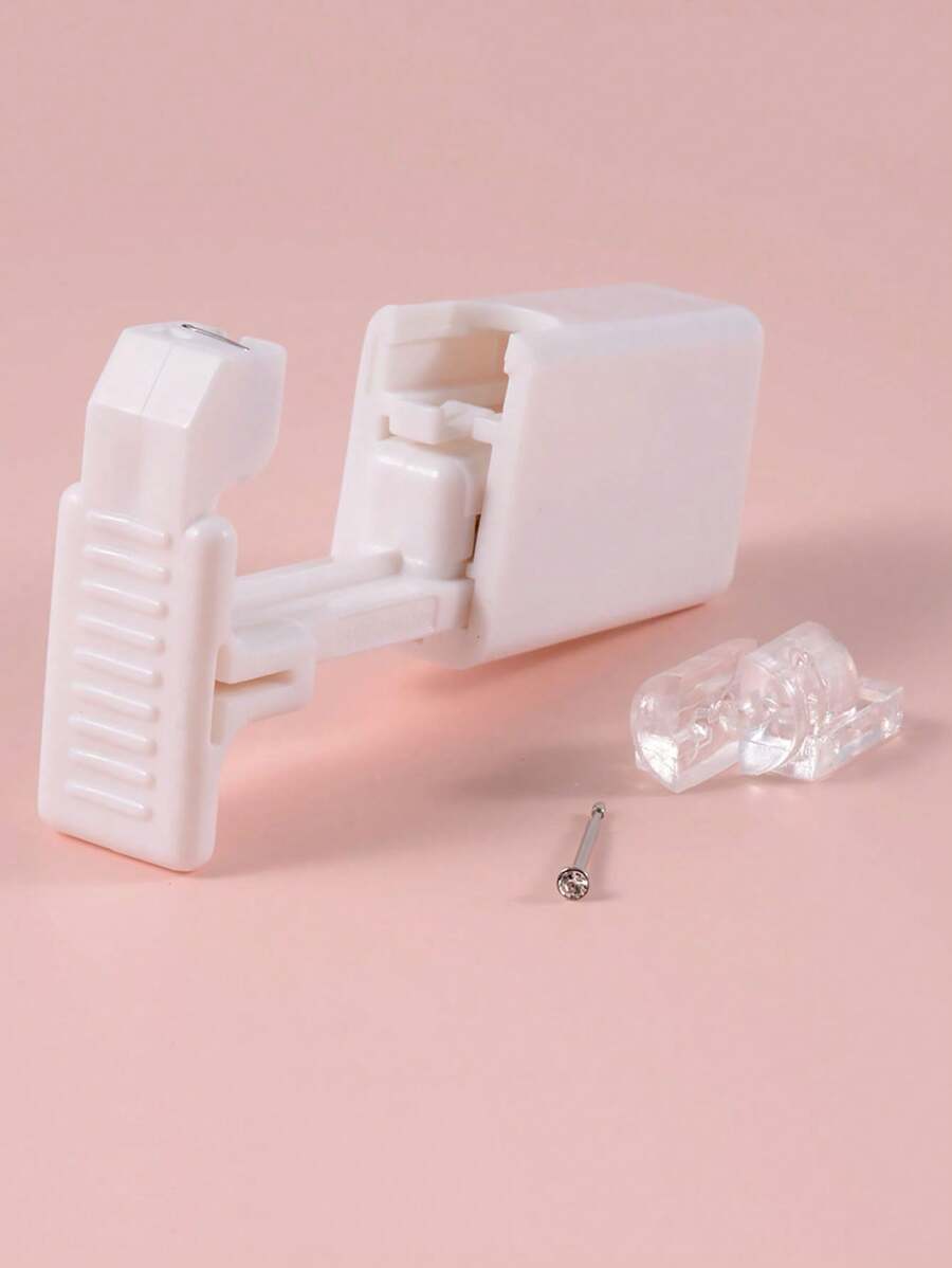 1 Unit Disposable Safe Sterile Nose Piercing Unit, Gem Nose Studs New