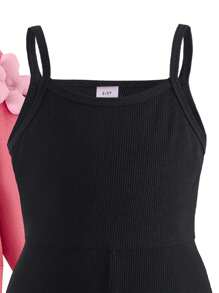 Bộ 2 quần yếm denim dài tay màu hồng thời trang cho bé gái, thu đông - Hồng - Xem 5