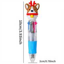 5/10/20/30/40/50 piezas Bolígrafos de punta fina de 4 colores con diseños de personajes de dibujos animados, de material plástico, perfectos para estudiantes y regalos. Bolígrafos de dibujos animados, bolígrafos de Body blando de dibujos animados para fiestas, estilos aleatorios novedosos, tinta negra, adecuados para estudiantes, maestros, oficina, útiles escolares, recuerdos de fiesta, regalos promocionales, etc. - Multicolor - Ver 14