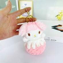 Móc khóa kem ngọc trai hoạt hình, Móc khóa búp bê hoạt hình, Phụ kiện quà tặng bất ngờ dễ thương cho các cặp đôi - Nhiều màu - Xem 7