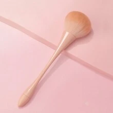 1 chiếc cọ má hồng Hourglass Powder Blush Brush, Bộ cọ trang điểm cho hộp phấn trang điểm, kích thước đầy đủ - Hồng - Xem 1