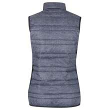 Regatta Chaleco acolchado aislado Firedown DownTouch para mujer/señora (Gris jaspeado/Negro)