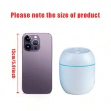 1 máy tạo độ ẩm mini USB cho ô tô, dung tích 220ml, màu trắng - máy tạo độ ẩm - Xem 6