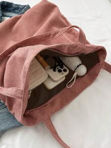 حقائب يد نسائية الصاف أنيقة موضة رياضية - وردي - مشاهدة 9