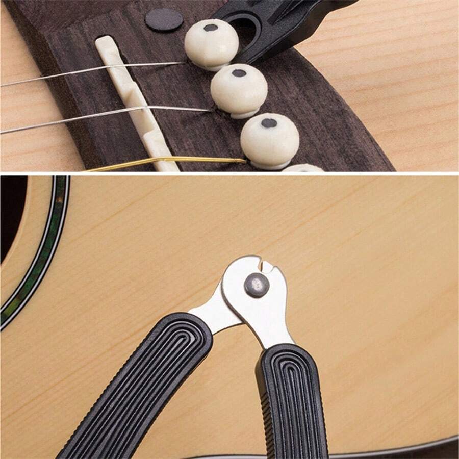 1pc guitar string winder 3 in 1 string winder string cutter string
