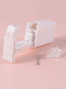 1 Unit Disposable Safe Sterile Nose Piercing Unit, Gem Nose Studs New Generation More Safe Nose Piercing Gun Piercer Machine Kit