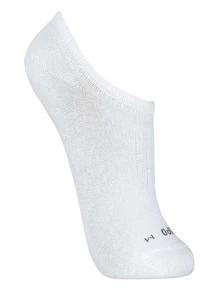 Kit 6 Pairs Lupo Socks Slipper Invisible Sock Unisex Cotton 3270 - 白色 - 查看 2