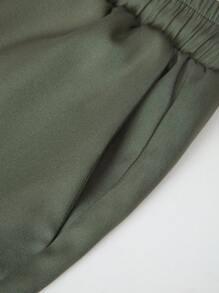 2 件套加大码男士绿色 Dashiki 套装，撞色，长袖，松紧腰裤，非洲服装，男士休闲衬衫和长裤套装，适合所有季节、派对、约会、街头穿着