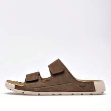 Sandalia Para Hombre Dokers en Piel Color Café Talla 25 Al 29 - Café integral - Ver 3