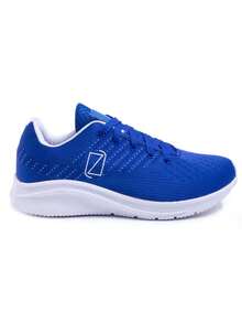 Men's Lightweight Nylon Gym Shoes With Rubber Sole - Màu xanh lam - Xem 2