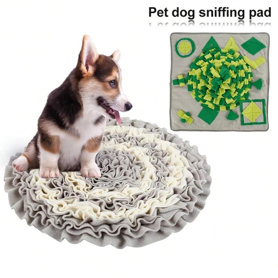 Dog Sniffing Mat Pet Nose Smell Training Sniffing Pad Washable Pet Leak