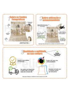 3D Sublimated Fabric Photographic Background Christmas 2.60X1.70 Horizontal - FFM-1673 - 查看 6