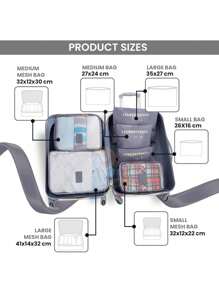 Luggage Organizer Storage Bags Organized For Travel Suitcase Various Colors