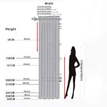 1 件装透明窗帘带杆袋，加厚提花透明窗帘带线条图案，适用于客厅、卧室、阳台、餐厅 - 米色-回形紋 - 查看 3