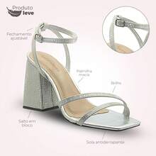 Pé com Pé Wikishoes Milan Sandal - 銀色 - 查看 2